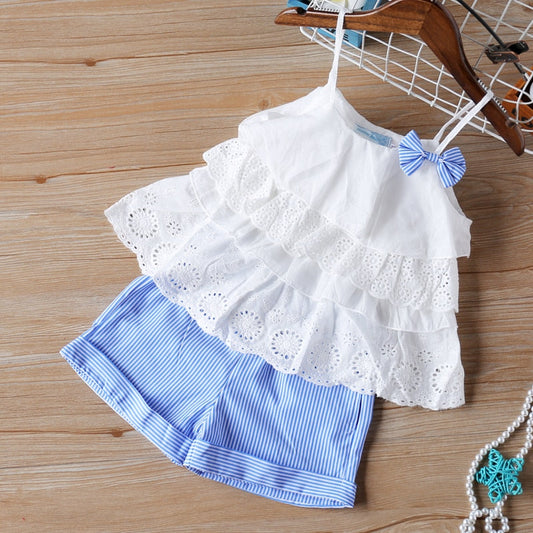 Girl's 2-Piece Spring/Summer Outfit Sets (2T-4T)