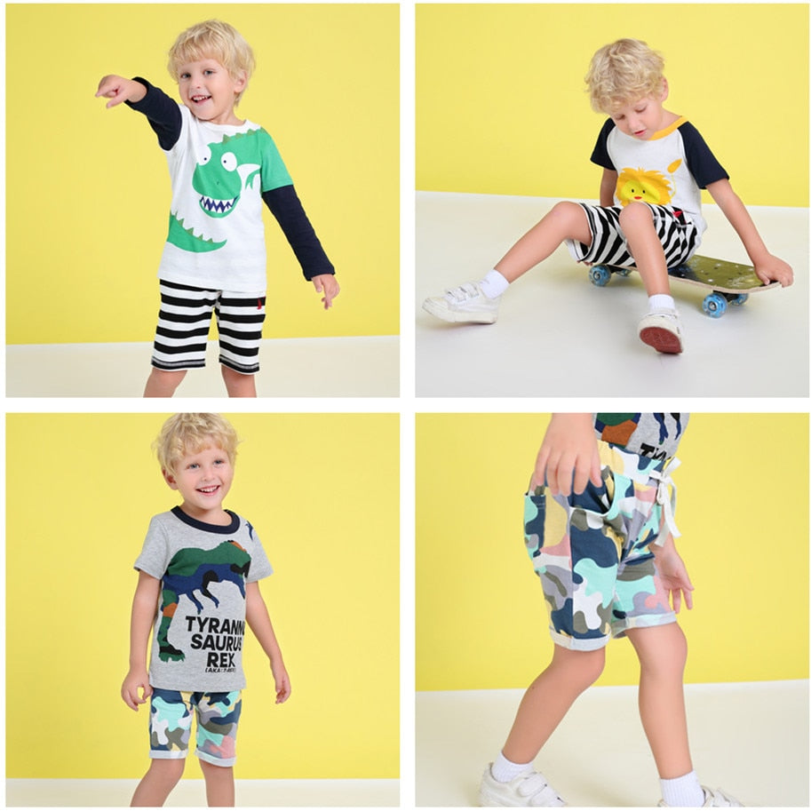 Boys Cotton Shorts (sizes 24m-4T)