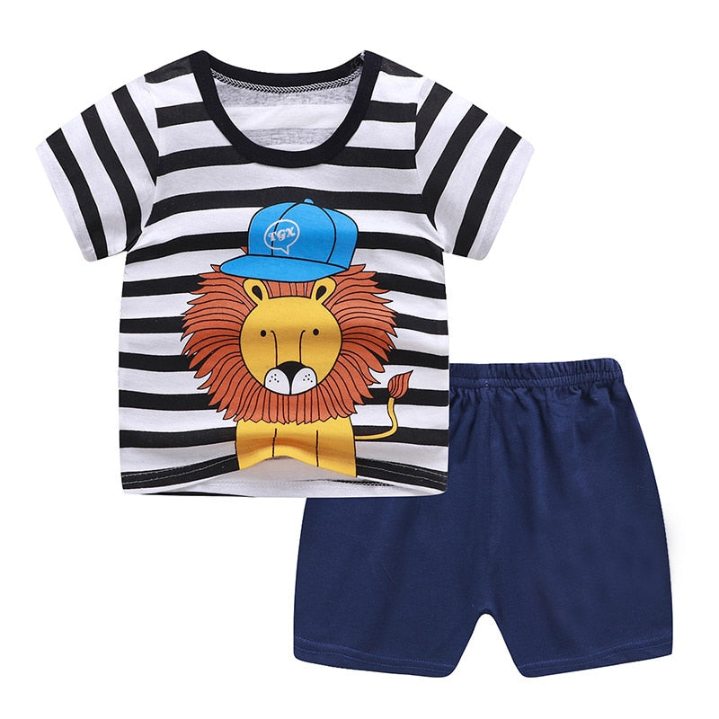 Boys Short Sets 24m-4t (Multiple Styles and Colors)