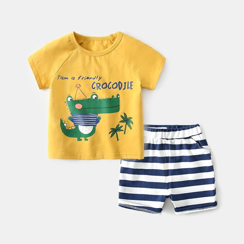 Boys Short Sets 24m-4t (Multiple Styles and Colors)