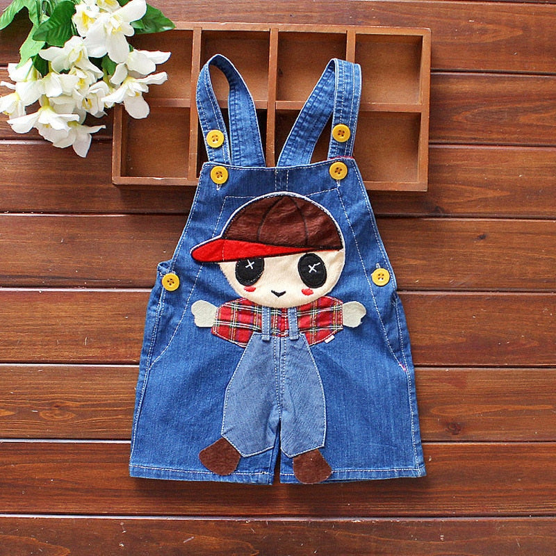 Boy's 9-24m Character Overalls