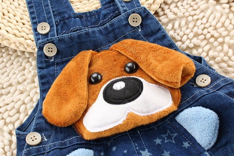 Boy's 9-24m Character Overalls