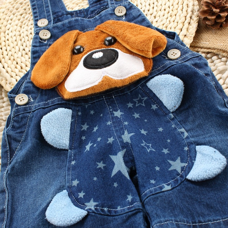 Boy's 9-24m Character Overalls