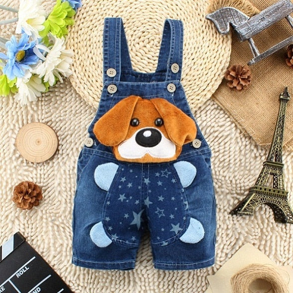 Boy's 9-24m Character Overalls