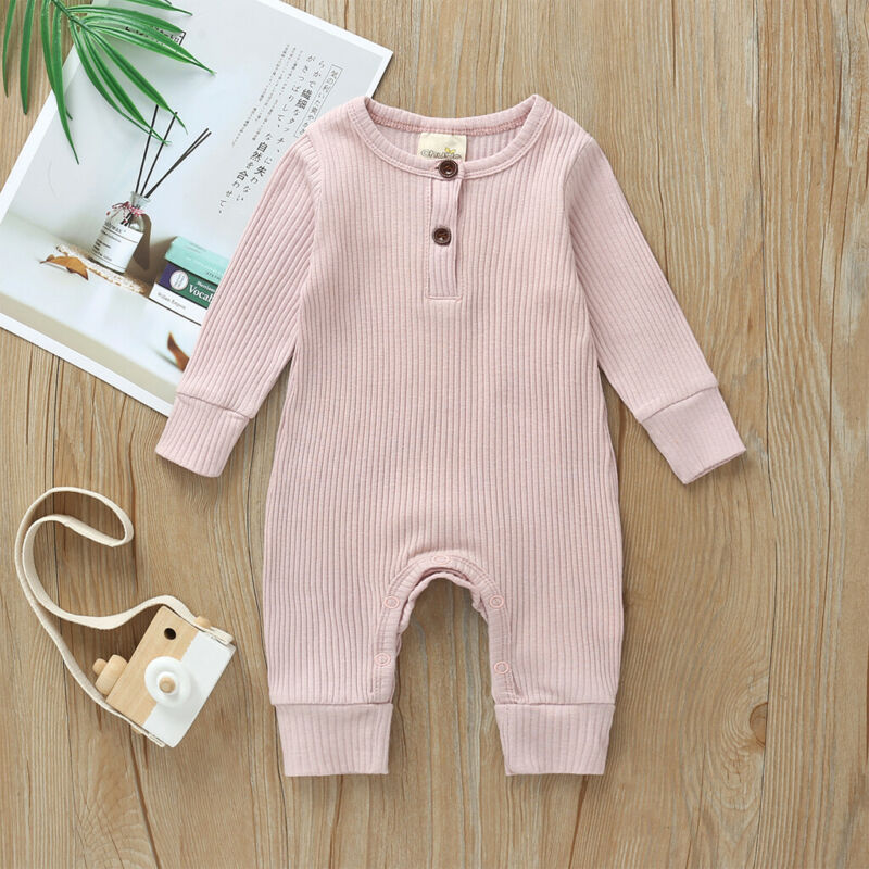 Unisex Cotton Jumpsuit (3-18M)