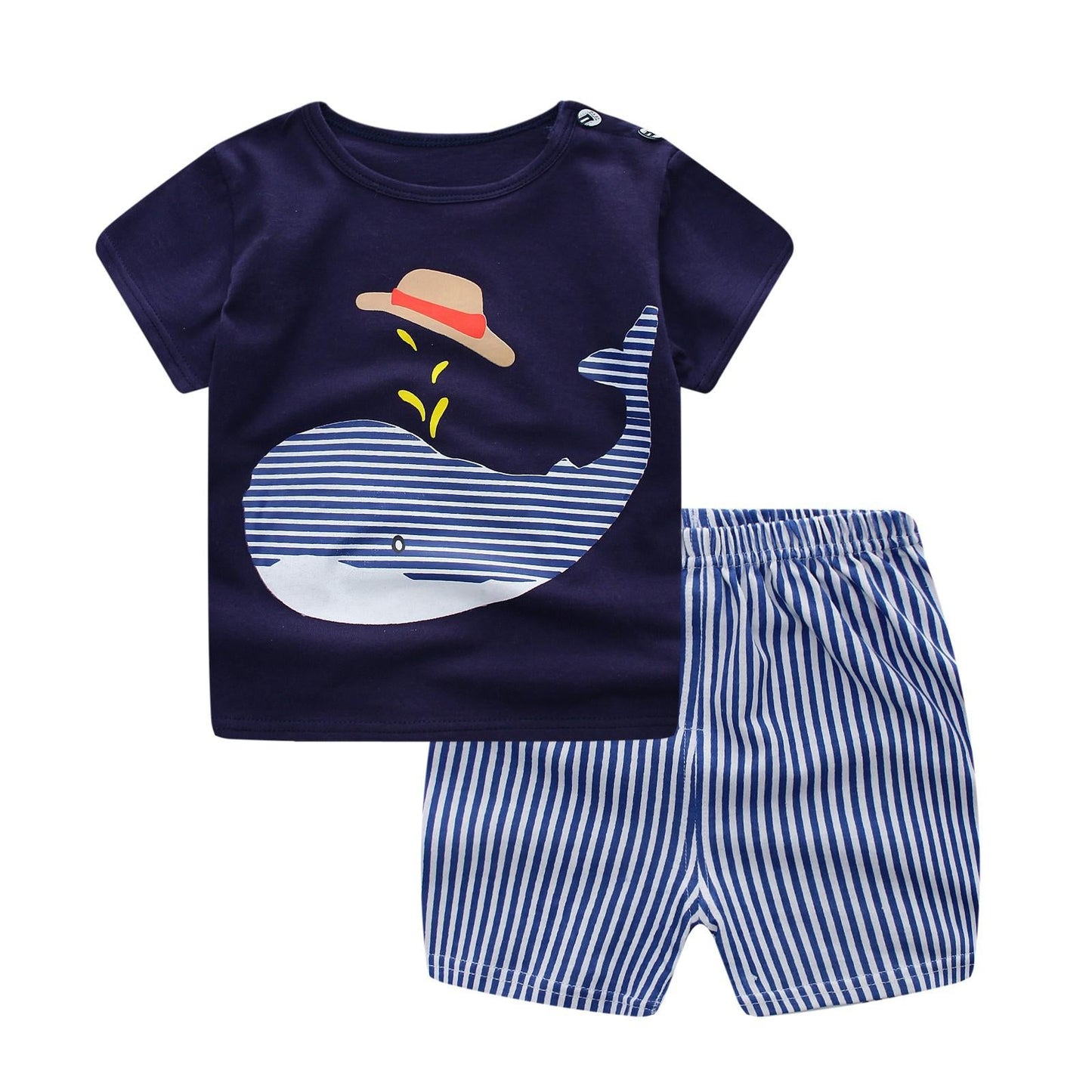 Boys Short Sets 24m-4t (Multiple Styles and Colors)