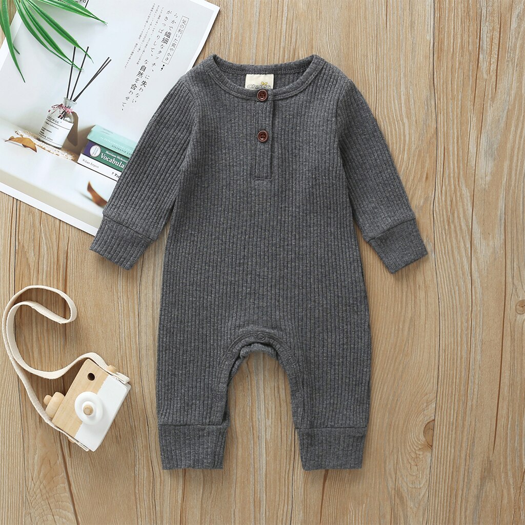 Unisex Cotton Jumpsuit (3-18M)