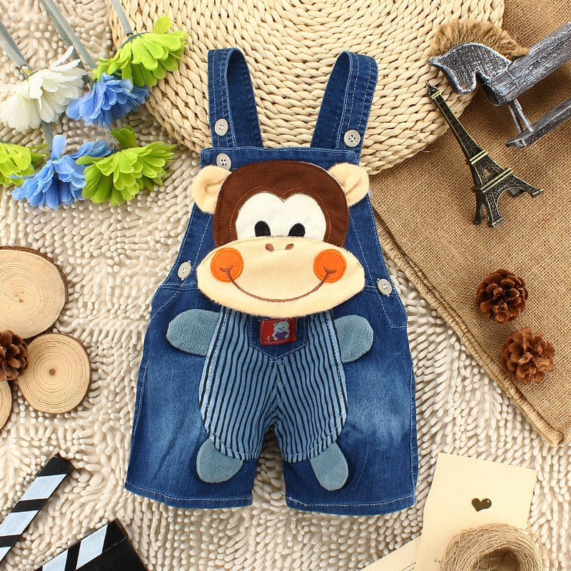 Boy's 9-24m Character Overalls