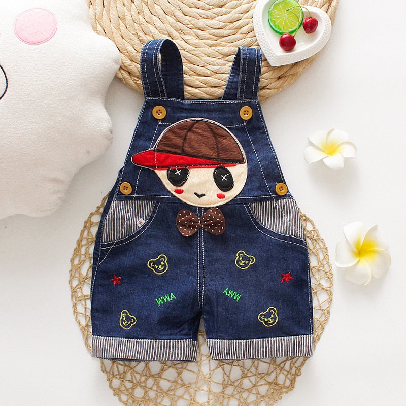 Boy's 9-24m Character Overalls