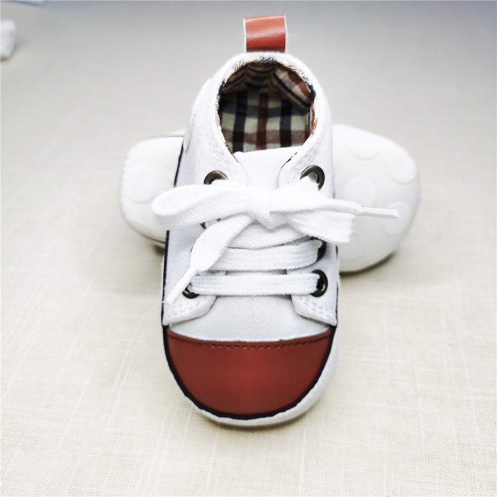 Baby Canvas Classic Sneakers (0-18M) Multiple Color Options