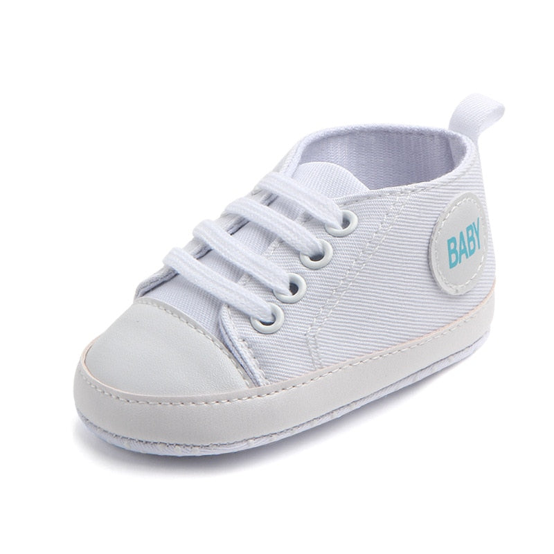 Baby Canvas Classic Sneakers (0-18M) Multiple Color Options