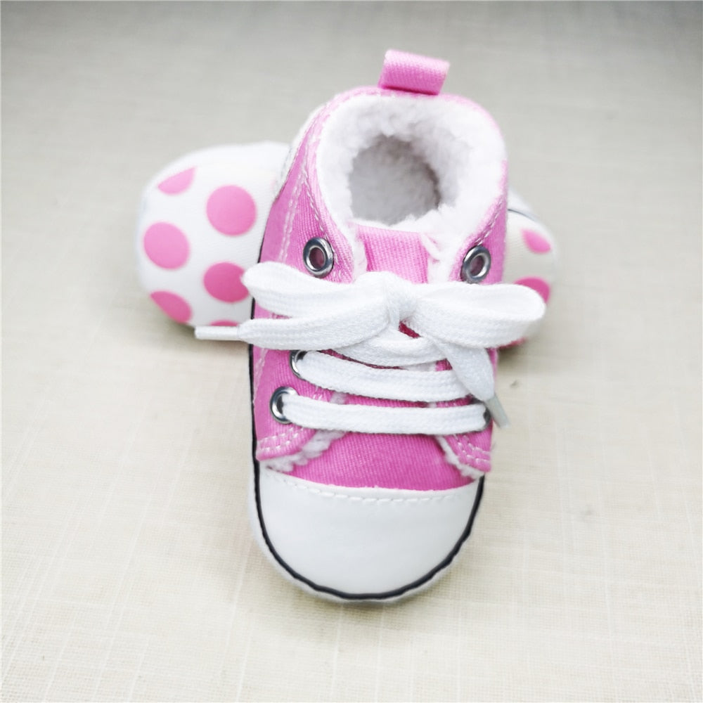 Baby Canvas Classic Sneakers (0-18M) Multiple Color Options