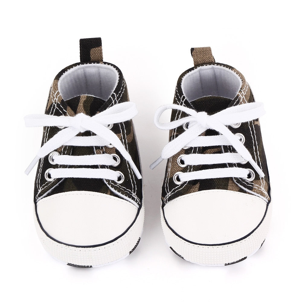 Baby Canvas Classic Sneakers (0-18M) Multiple Color Options