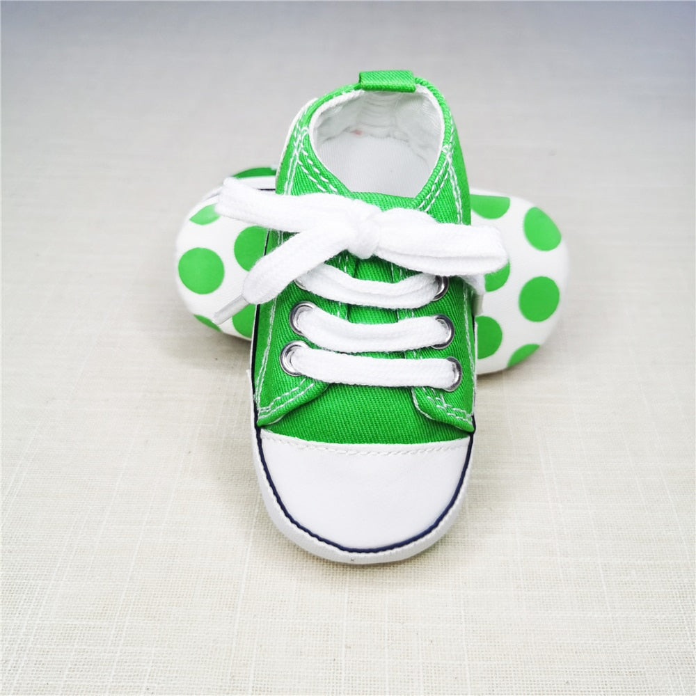 Baby Canvas Classic Sneakers (0-18M) Multiple Color Options