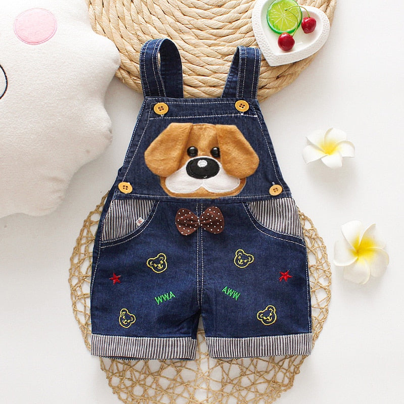 Boy's 9-24m Character Overalls