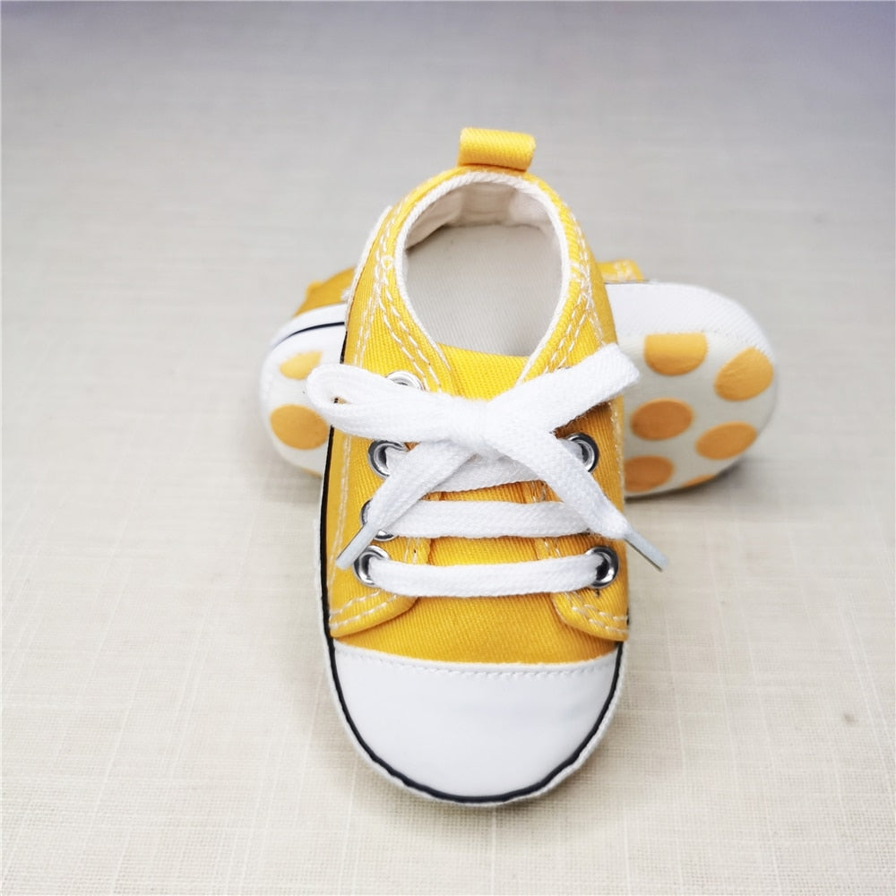 Baby Canvas Classic Sneakers (0-18M) Multiple Color Options