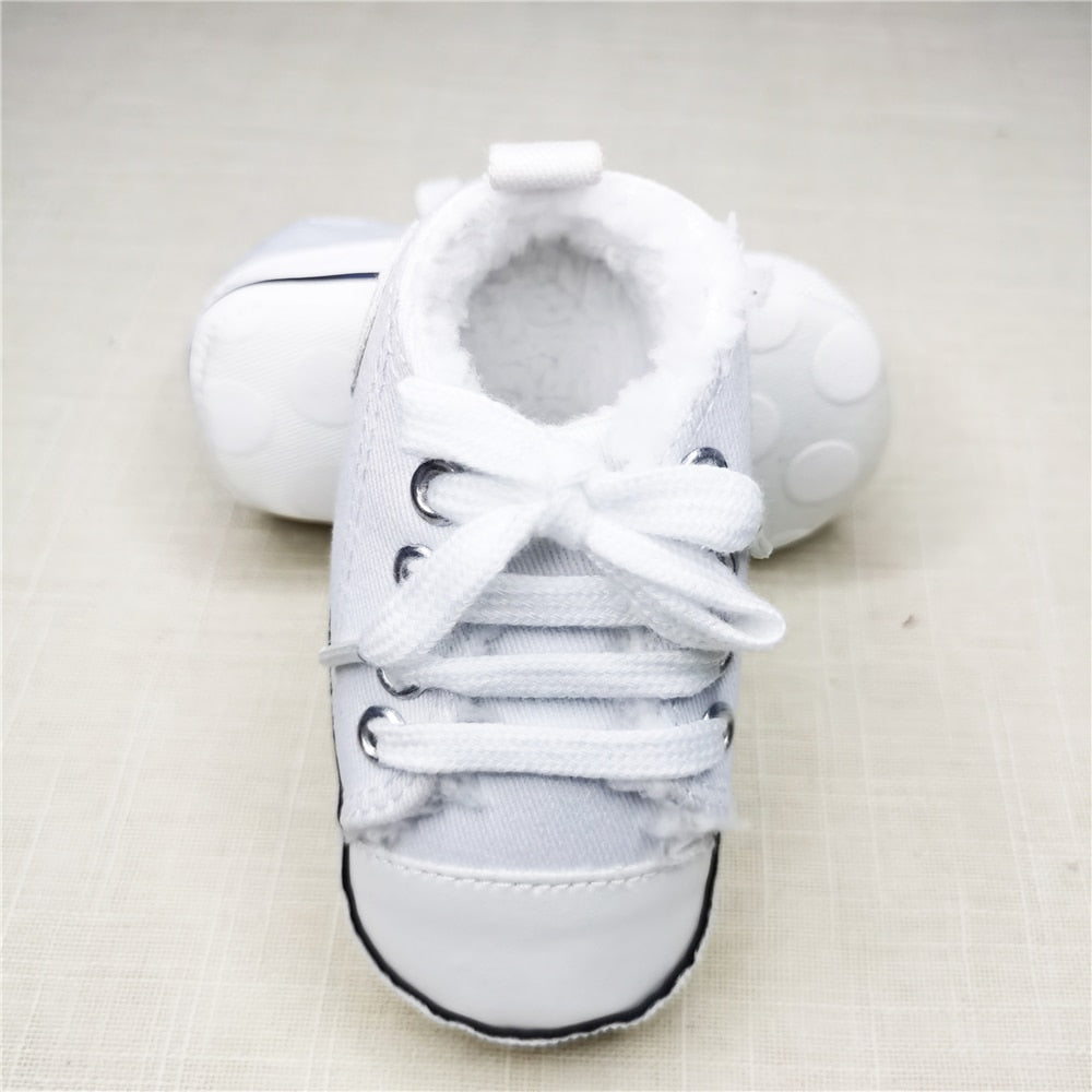 Baby Canvas Classic Sneakers (0-18M) Multiple Color Options