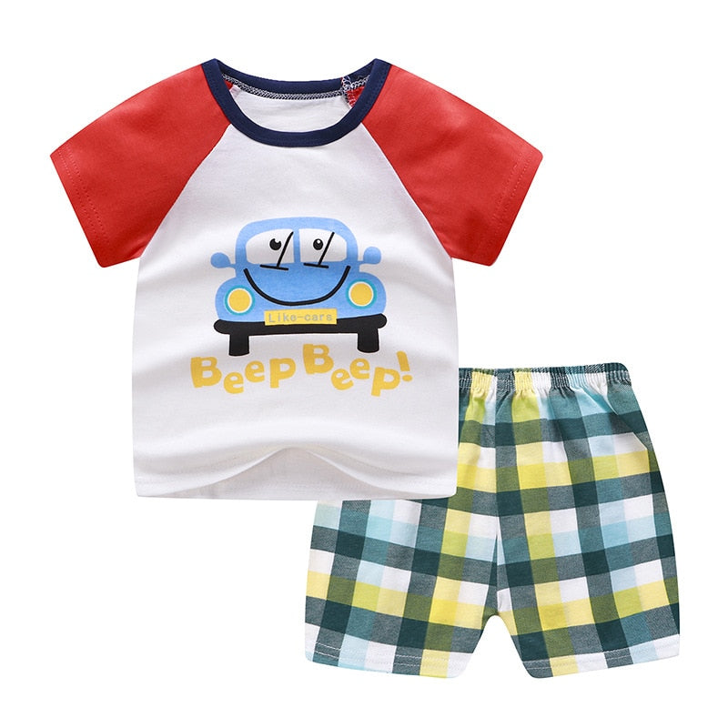 Boys Short Sets 24m-4t (Multiple Styles and Colors)