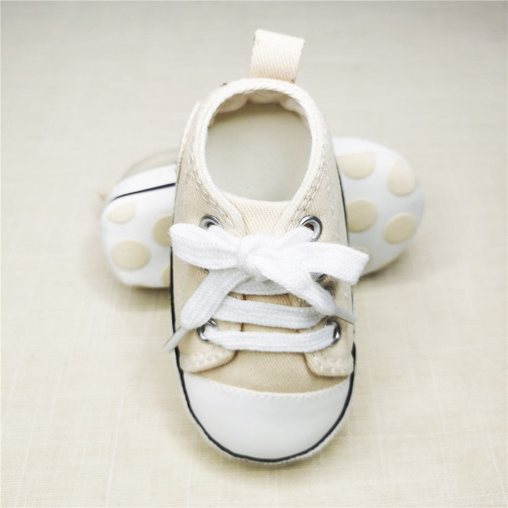 Baby Canvas Classic Sneakers (0-18M) Multiple Color Options