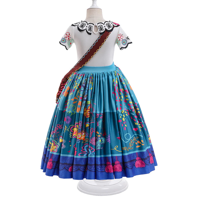 Encanto Mirabel Inspired Halloween Dress(4T-10)