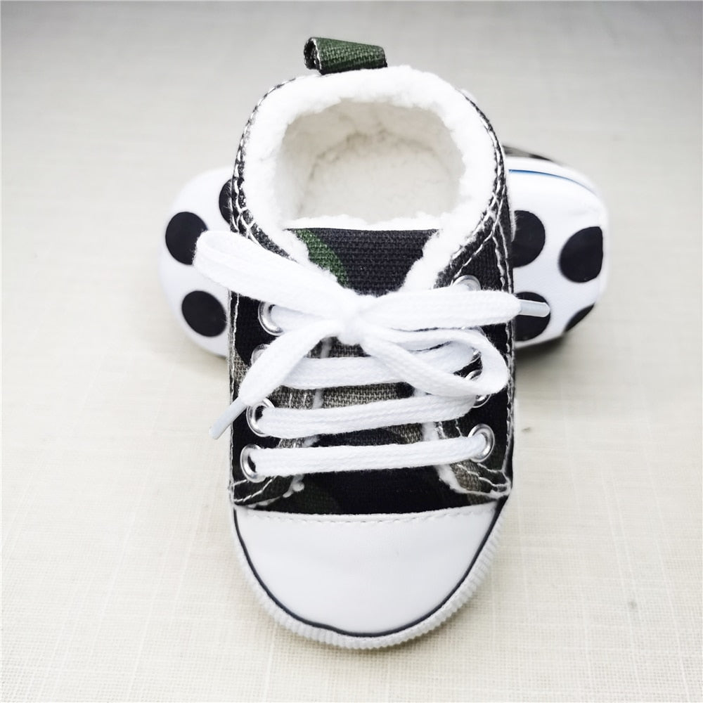 Baby Canvas Classic Sneakers (0-18M) Multiple Color Options