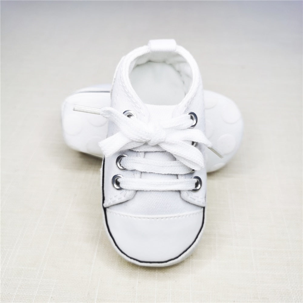 Baby Canvas Classic Sneakers (0-18M) Multiple Color Options