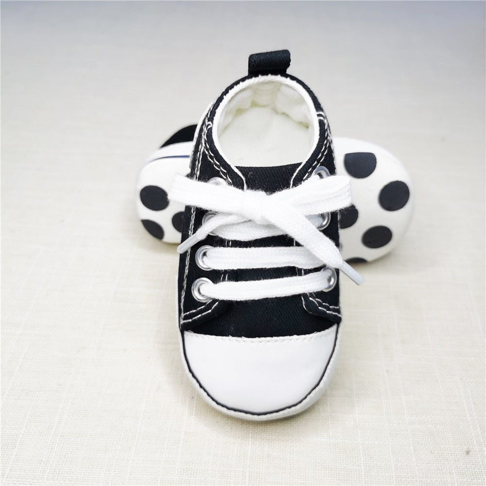 Baby Canvas Classic Sneakers (0-18M) Multiple Color Options