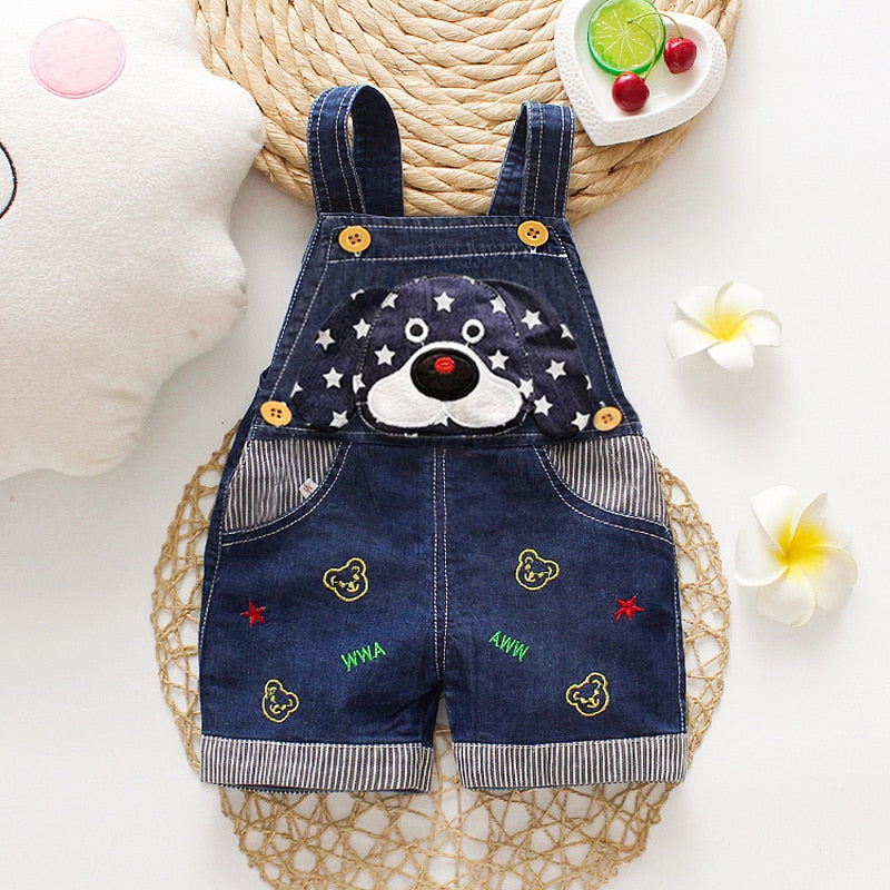 Boy's 9-24m Character Overalls