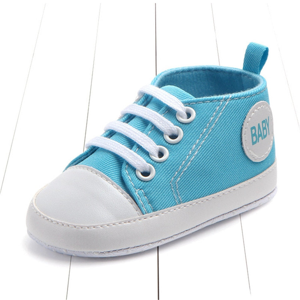 Baby Canvas Classic Sneakers (0-18M) Multiple Color Options