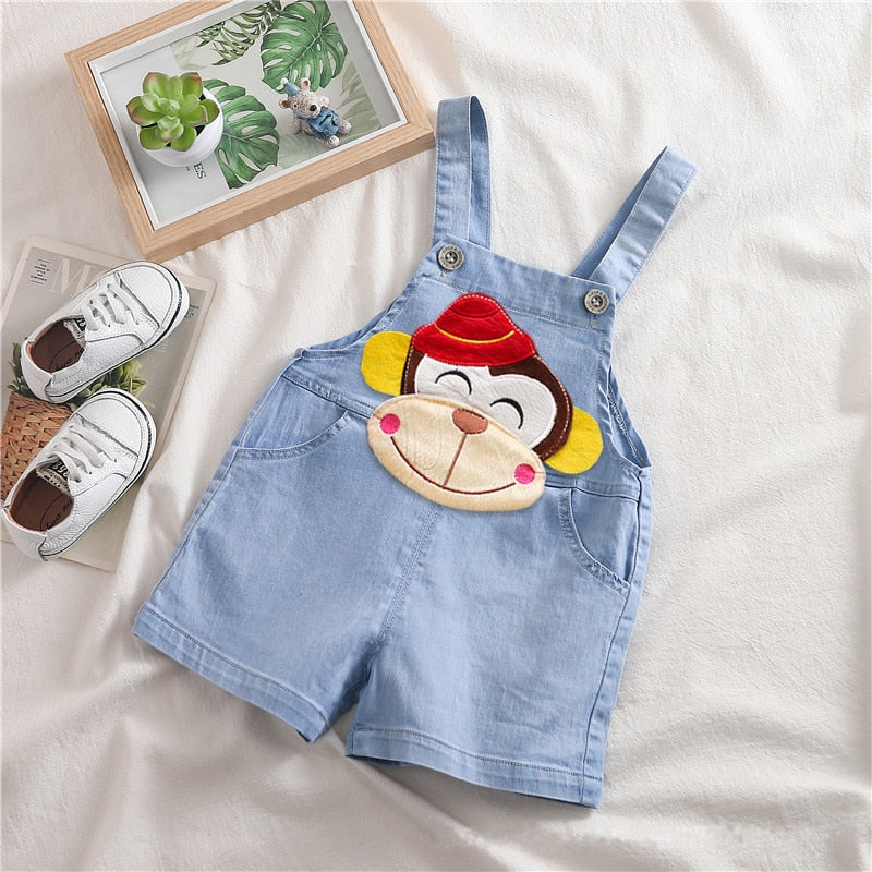 Boy's 9-24m Character Overalls