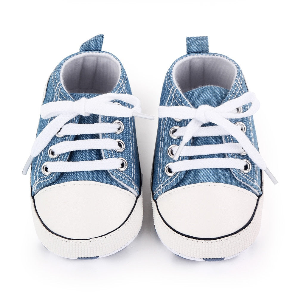 Baby Canvas Classic Sneakers (0-18M) Multiple Color Options