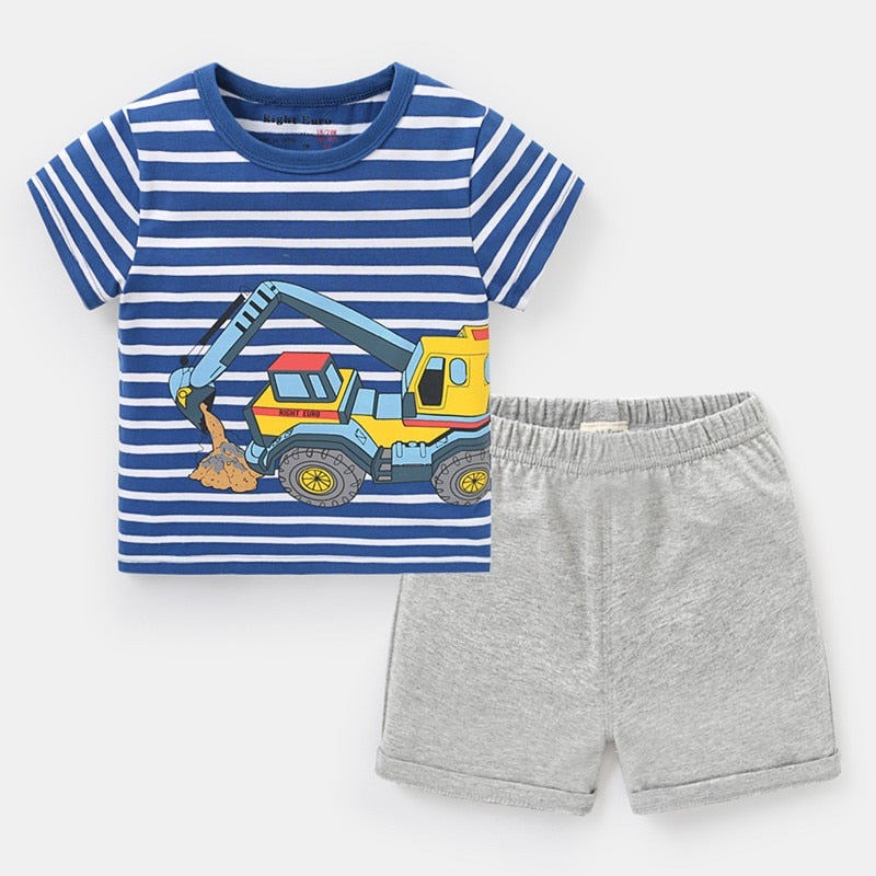 Boys Short Sets 24m-4t (Multiple Styles and Colors)