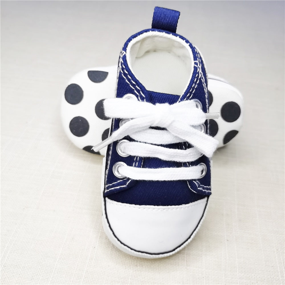 Baby Canvas Classic Sneakers (0-18M) Multiple Color Options