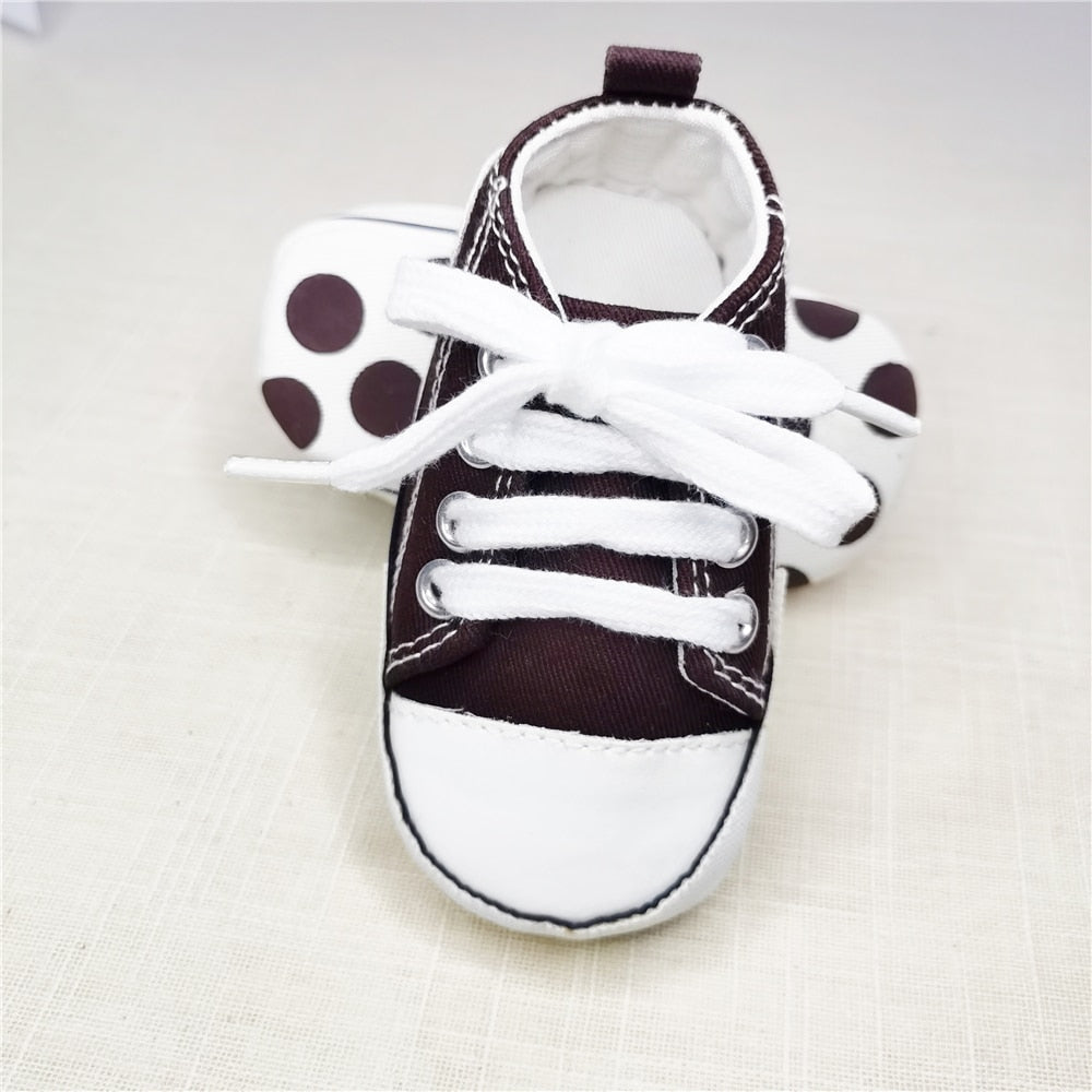 Baby Canvas Classic Sneakers (0-18M) Multiple Color Options