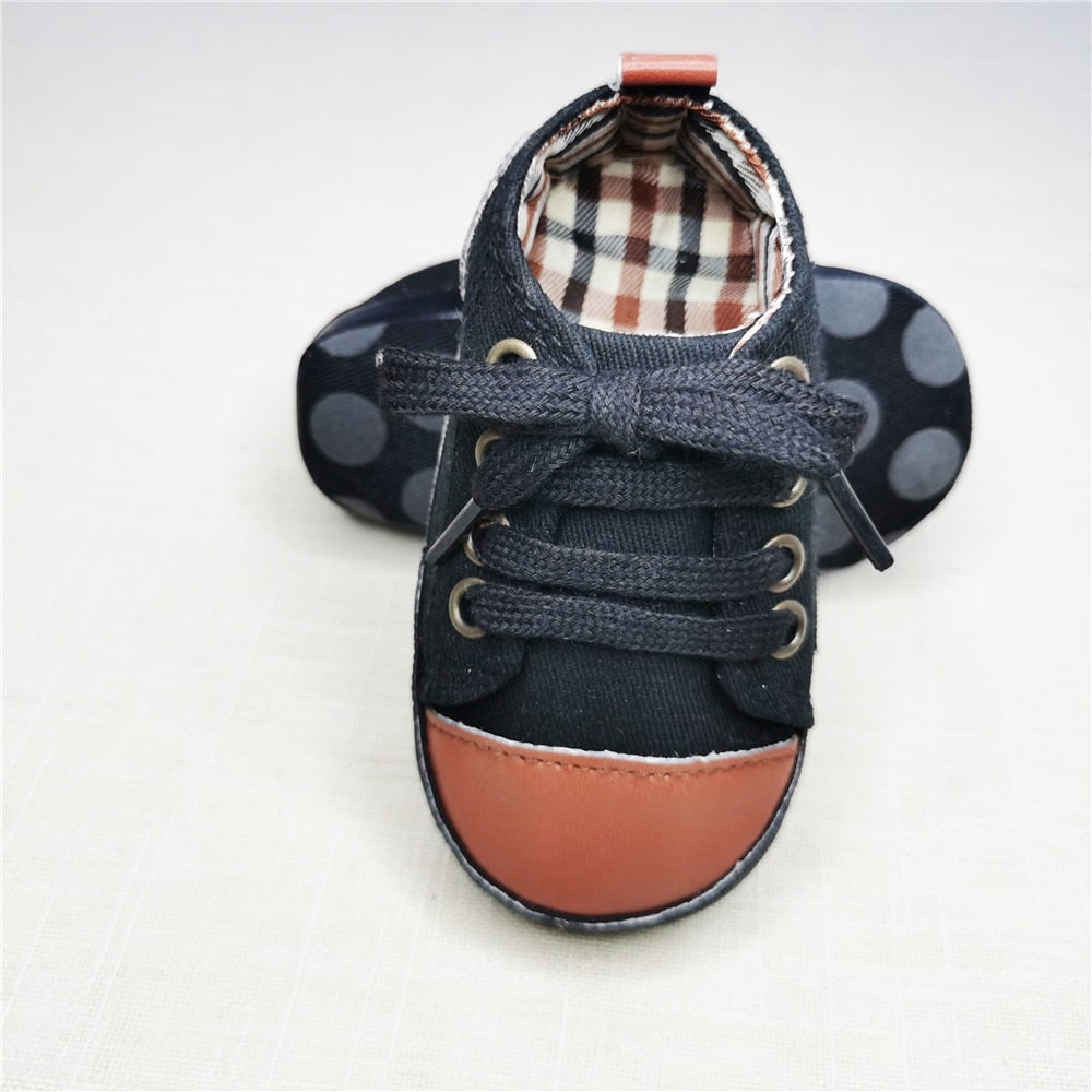 Baby Canvas Classic Sneakers (0-18M) Multiple Color Options