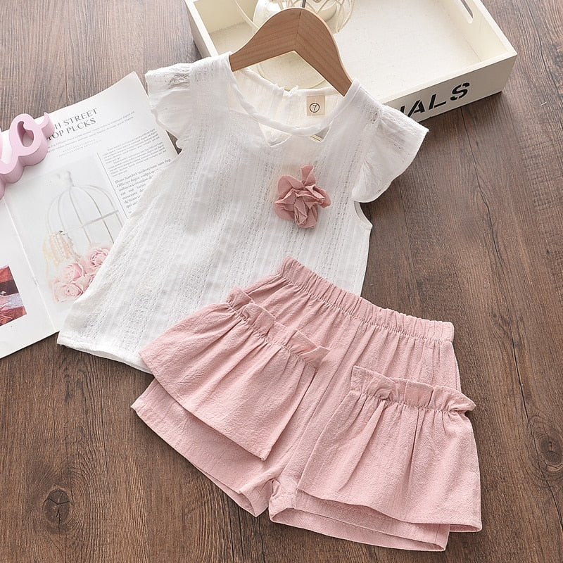 Girl's Spring/Summer 2-Piece Sets (2-6T)