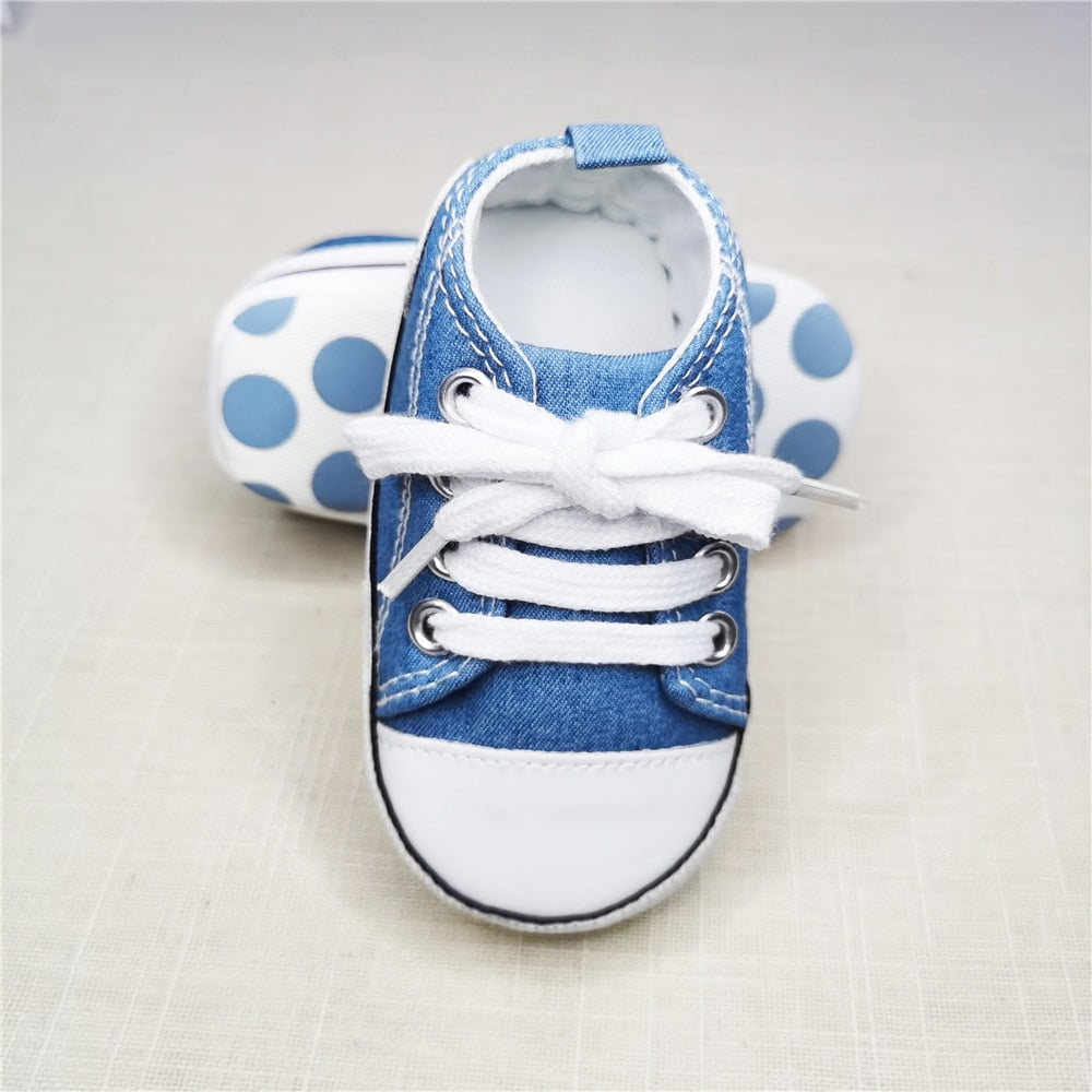 Baby Canvas Classic Sneakers (0-18M) Multiple Color Options