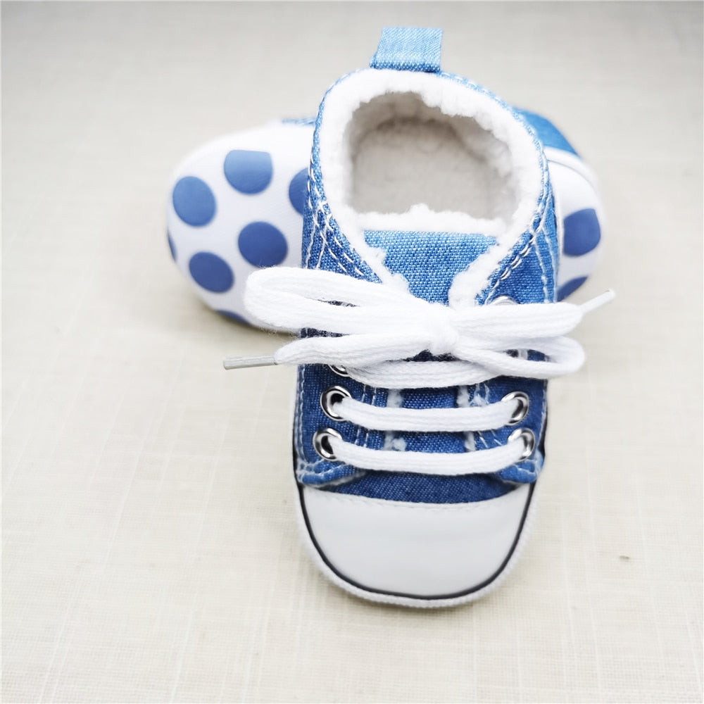 Baby Canvas Classic Sneakers (0-18M) Multiple Color Options