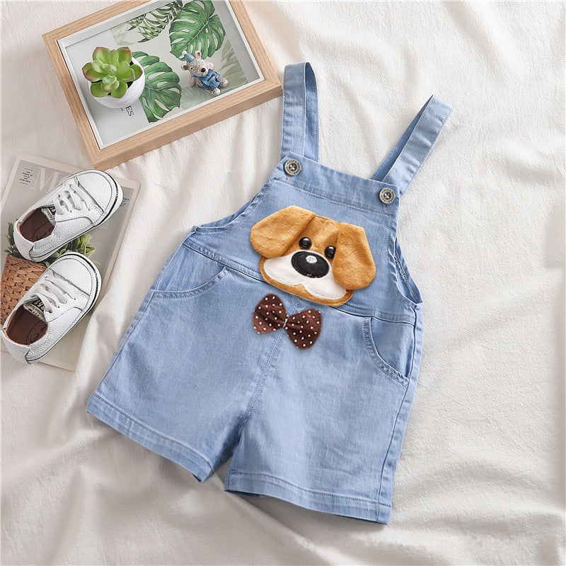 Boy's 9-24m Character Overalls