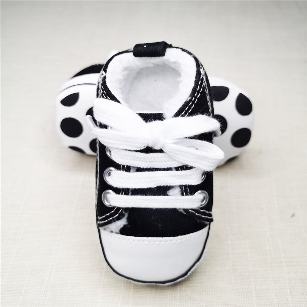 Baby Canvas Classic Sneakers (0-18M) Multiple Color Options