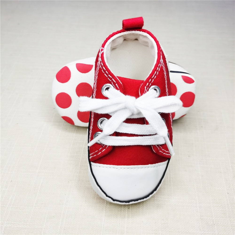 Baby Canvas Classic Sneakers (0-18M) Multiple Color Options