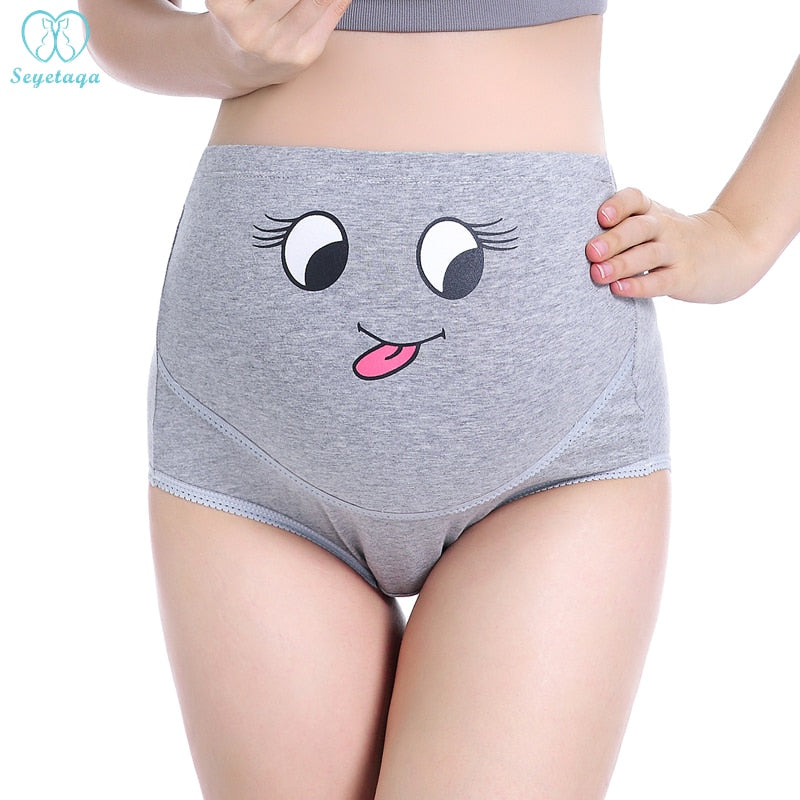 Cartoon Print Maternity Panty