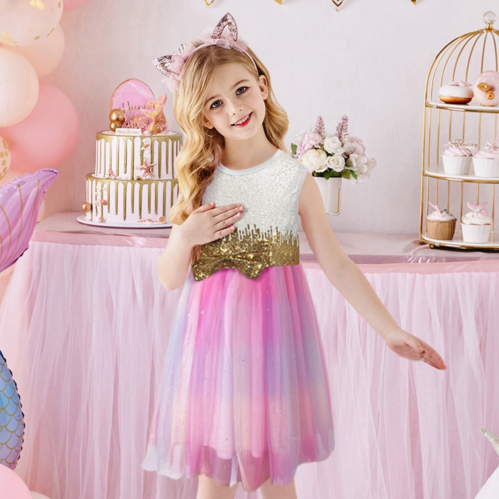 Girls Party Dress (3T-8)