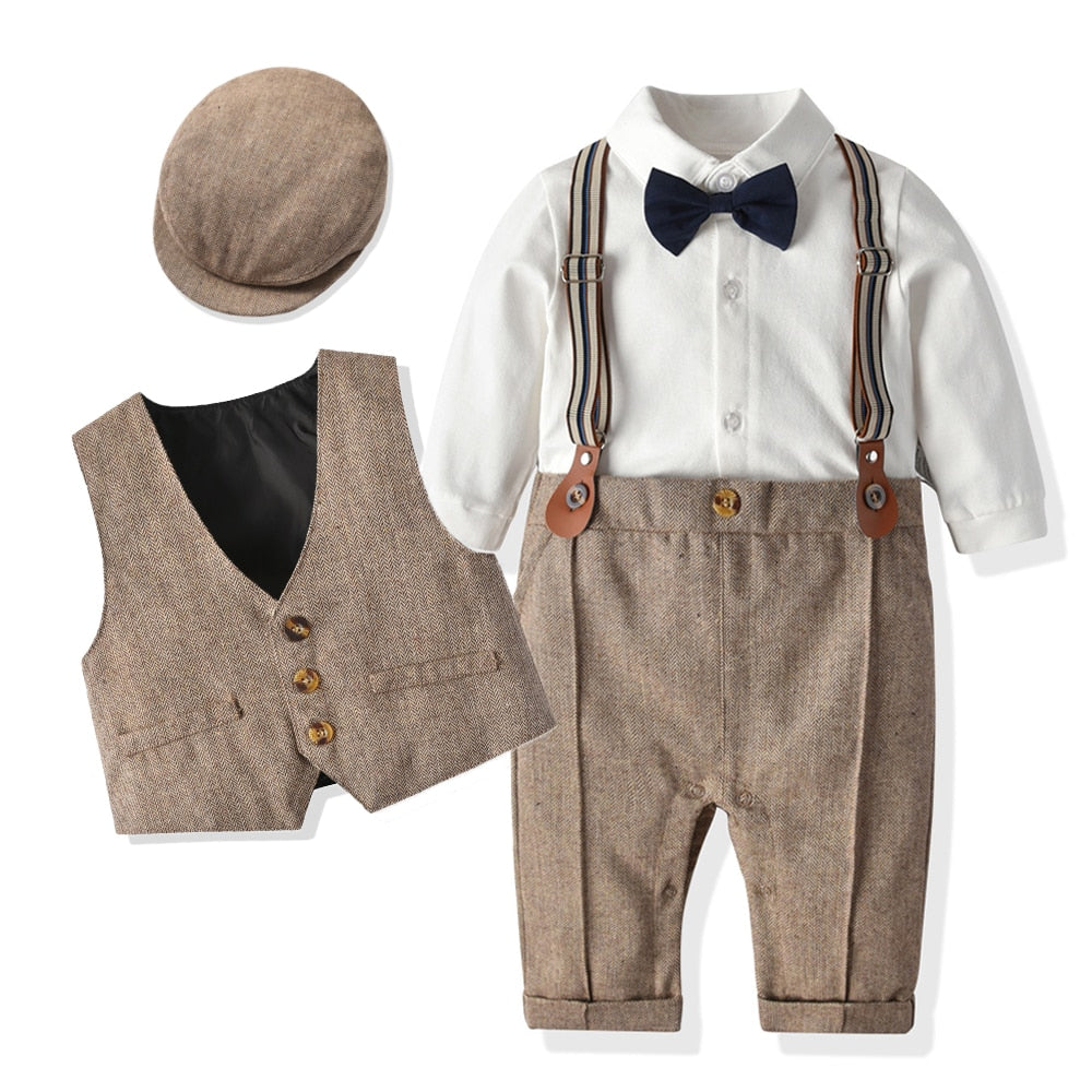 Boy’s Gentleman Set (Sizes 18m-3T) Multiple Color Options