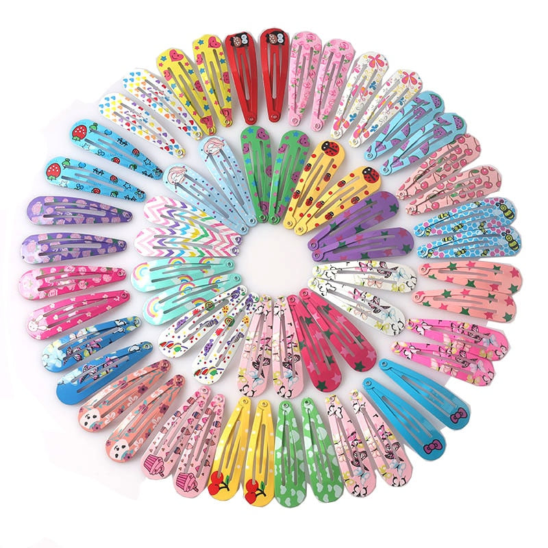 30-Piece Assorted Hair Clips (Multiple Colors & Shapes)