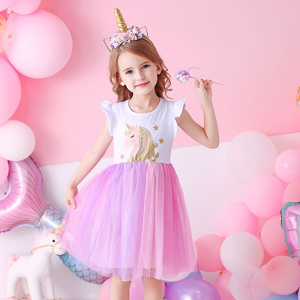 Girls Party Dress (3T-8)