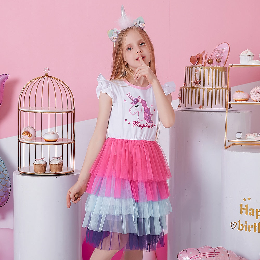 Girls Party Dress (3T-8)