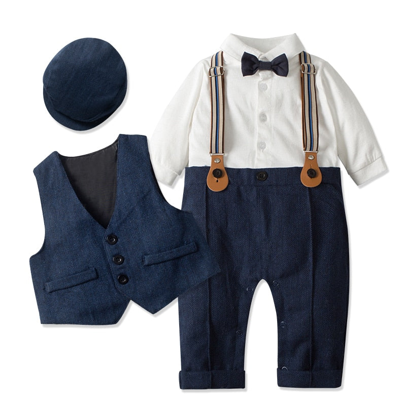 Boy’s Gentleman Set (Sizes 18m-3T) Multiple Color Options