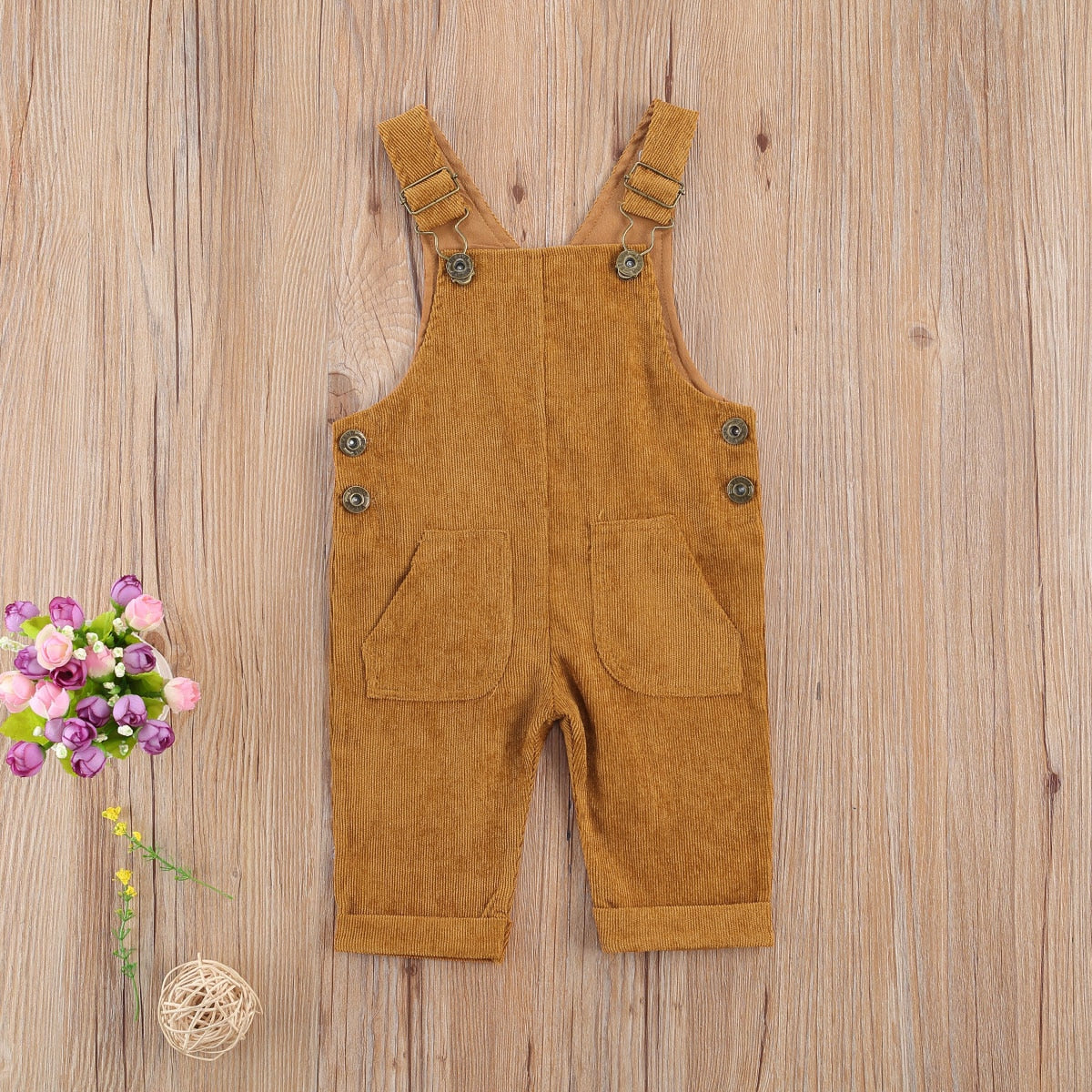 Unisex Corduroy Overalls (3-18m)