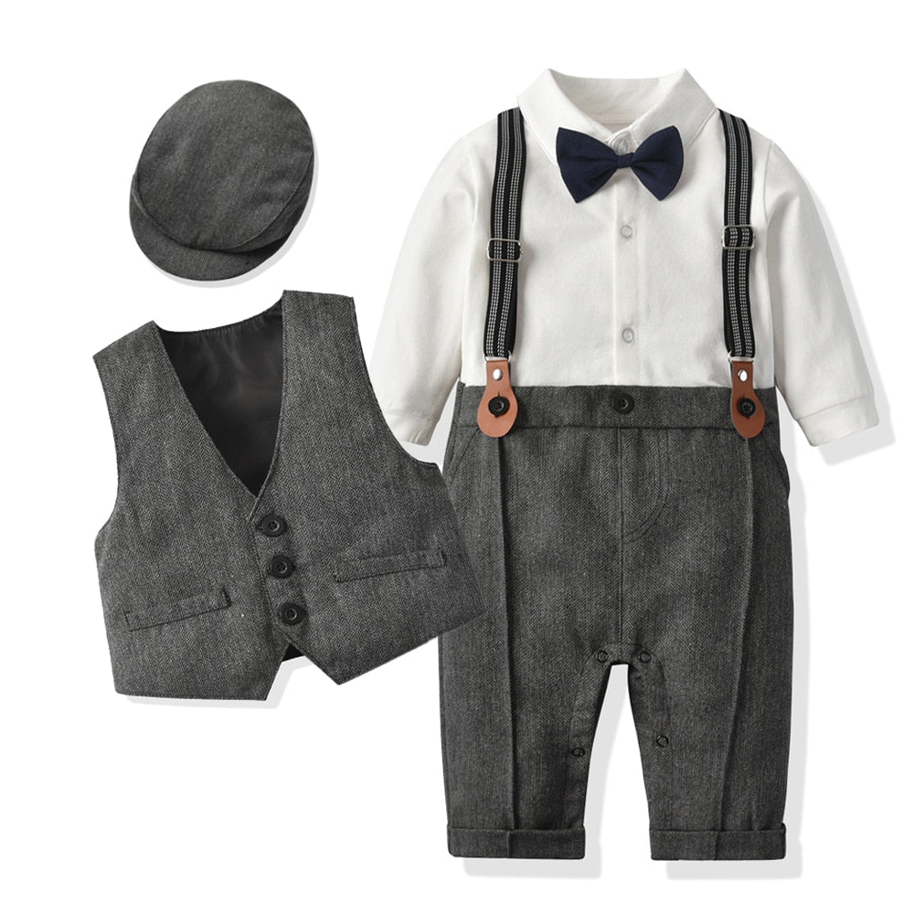 Boy’s Gentleman Set (Sizes 18m-3T) Multiple Color Options